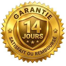 Garantie 14 jours satisfait ou remboursé